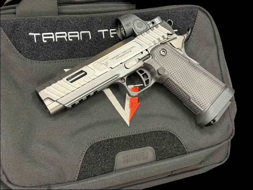 TARAN TACTICAL COMBAT MASTER 5” BLACKOUT LIMITED EDITION WITH TRIJICON SRO-img-6