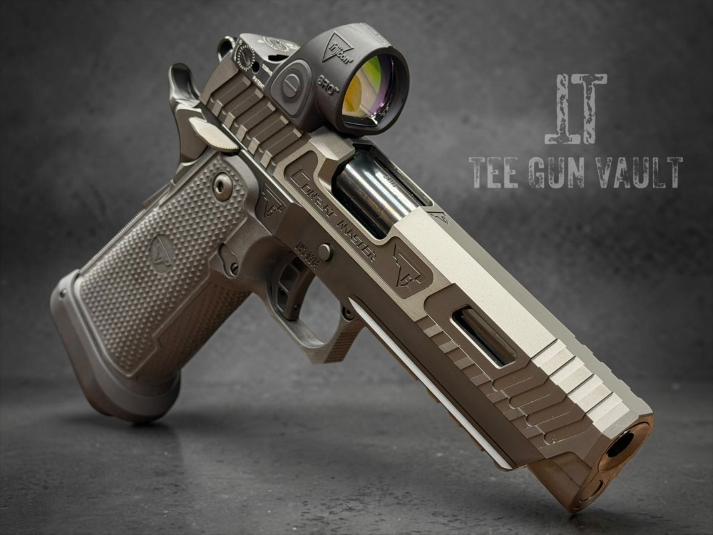 TARAN TACTICAL COMBAT MASTER 5” BLACKOUT LIMITED EDITION WITH TRIJICON SRO-img-0