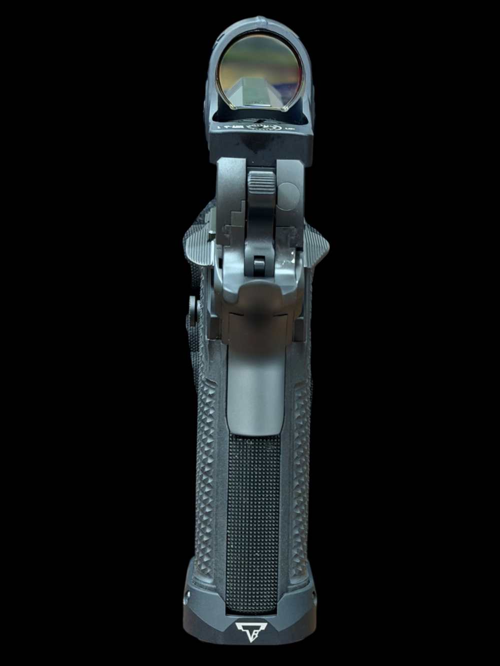 TARAN TACTICAL COMBAT MASTER 5” BLACKOUT LIMITED EDITION WITH TRIJICON SRO-img-3