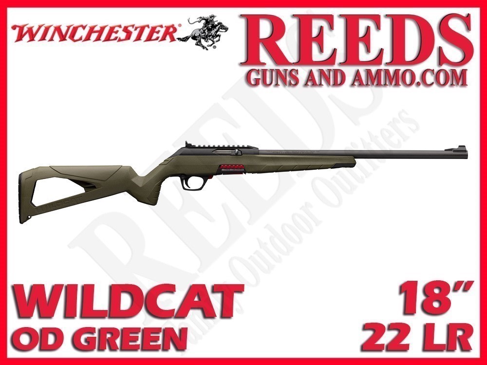 Winchester Wildcat OD Green 22 LR 18in 521139102-img-0
