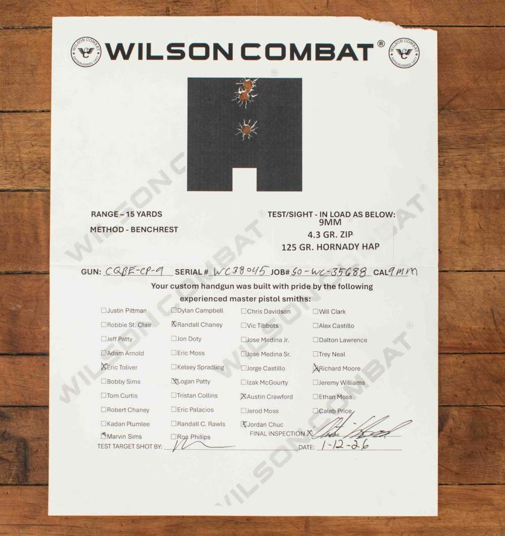 Wilson Combat CQB Elite Compact 9mm – VFI SERIES, CHERRY, LIGHTWEIGHT FRAME-img-13
