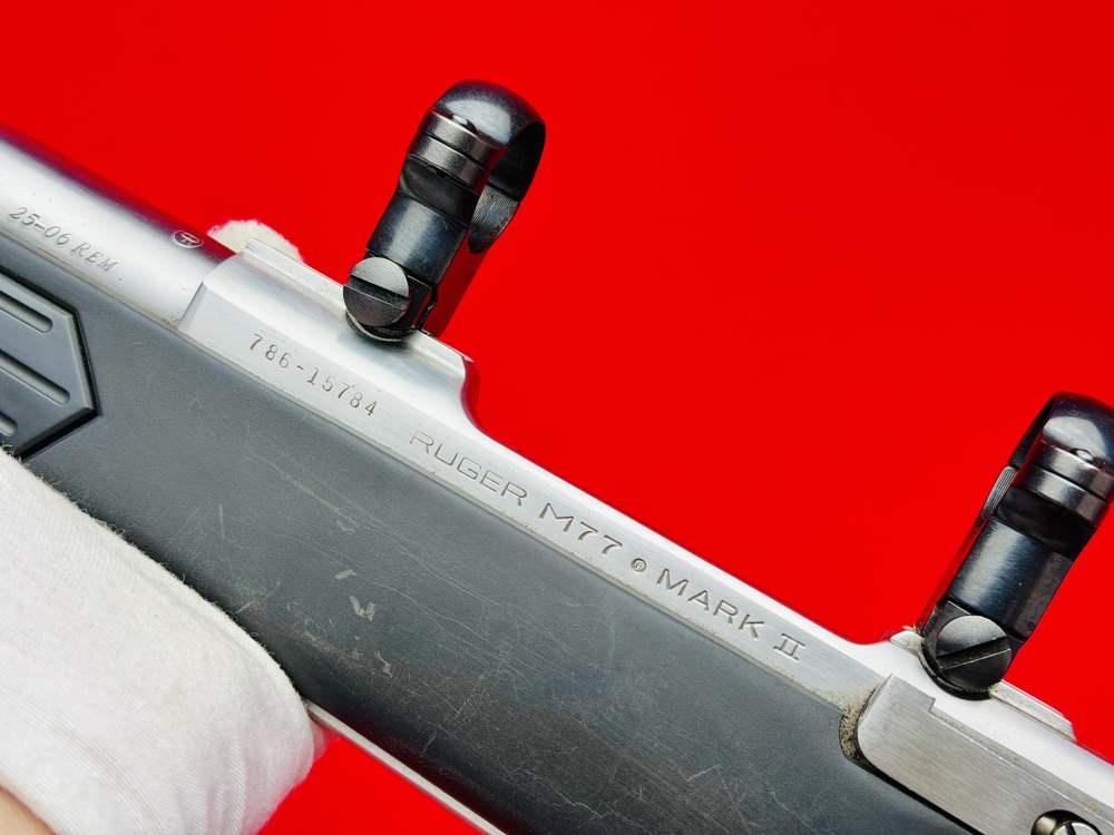 1998 Ruger M77 Mark II Stainless .25-06 - *SCARCE ZYTEL PADDLE STOCK*-img-12