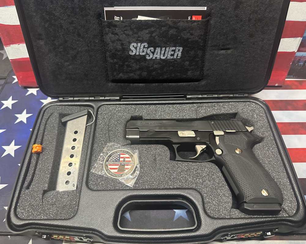 Exceptional Sig Sauer P220 Nightmare Custom Works 45 Auto 1 of 500 -img-2