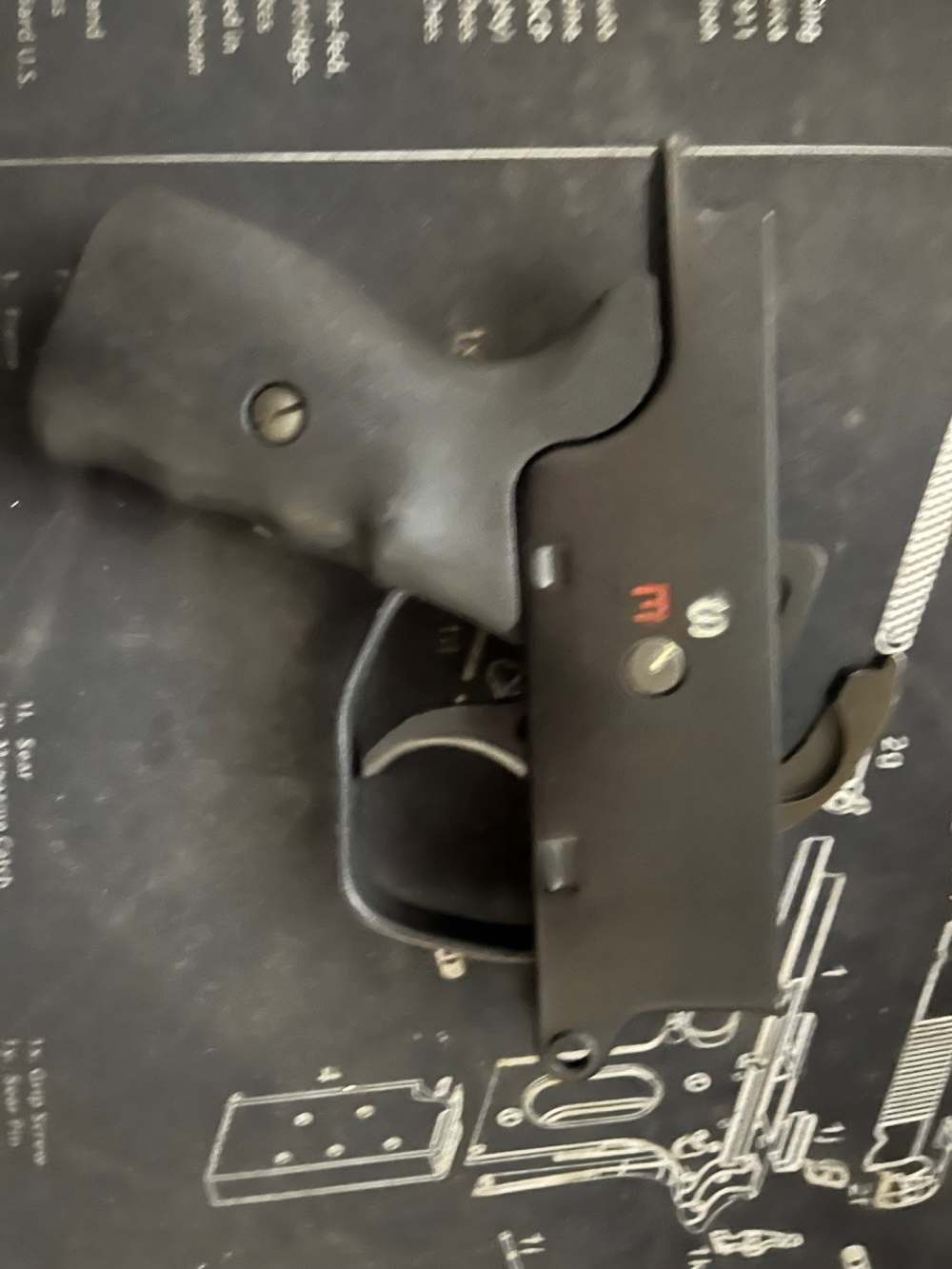 Full size POF MP5 metal semi trigger housing-img-0