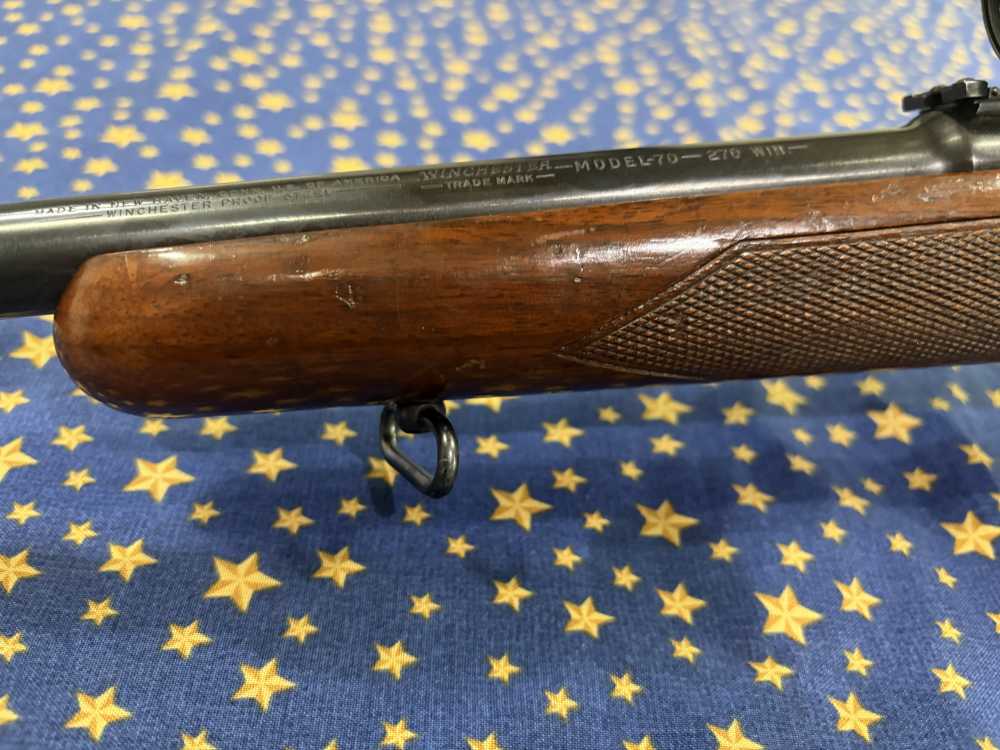 Pre-64 Model 70 Winchester 270 Bolt Action, 24", ULTRA DESIRABLE 1954, C&R-img-11