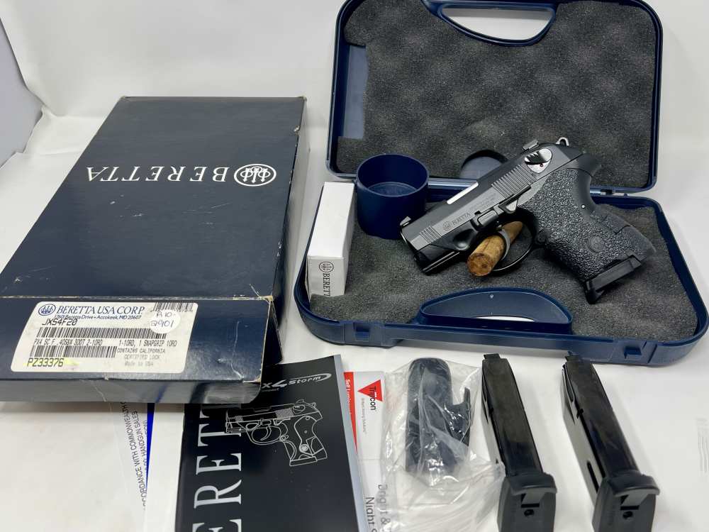 Beretta PX4  custom subcompact 40 night-sights, 3x mag 10rd talon -img-0