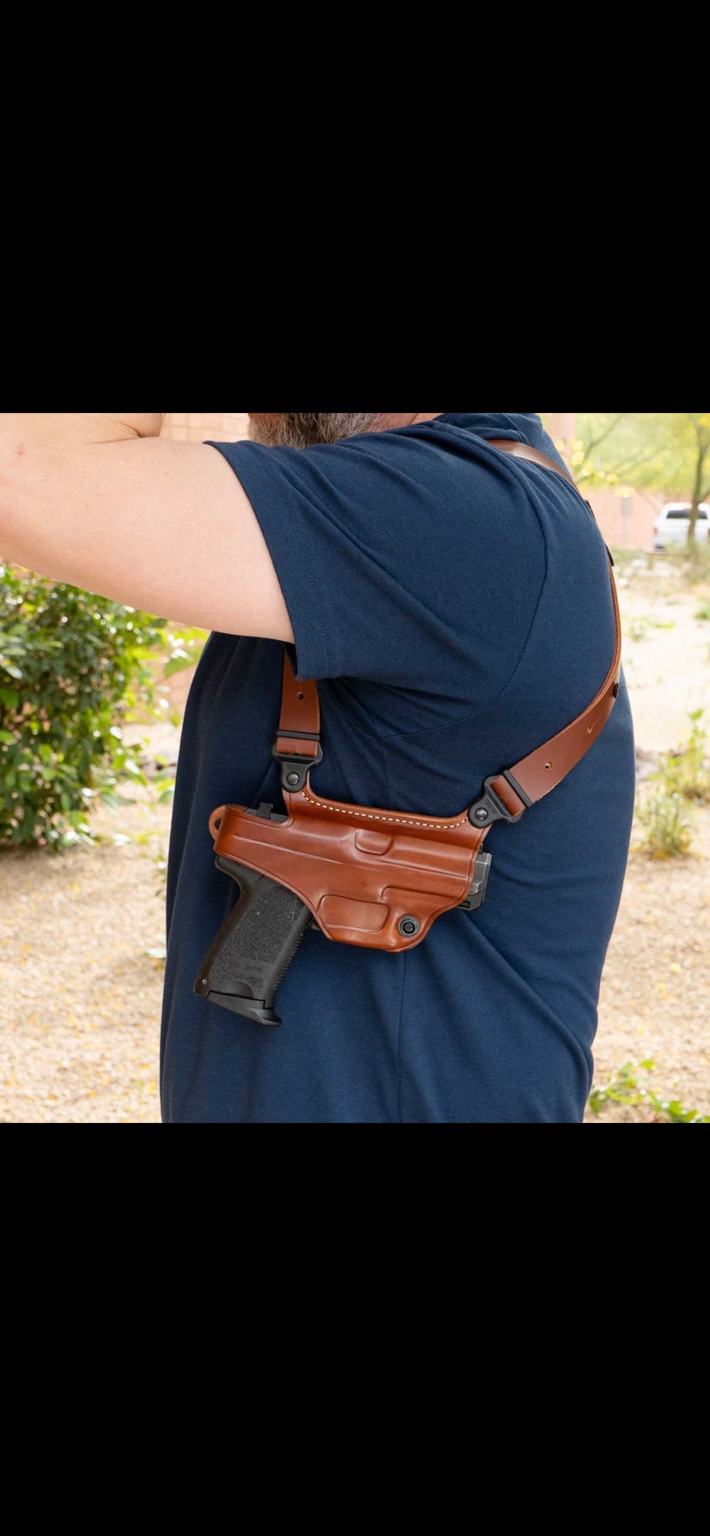 Galco 447 holster left hand Xd/XDM -img-0