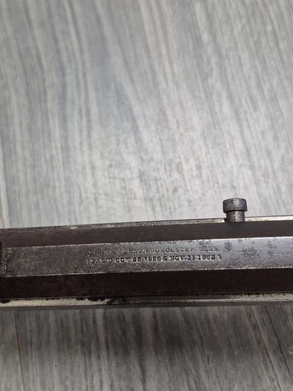 PENNY! FRANK WESSON RIMFIRE CARBINE 1ST MODEL 1859 NICKEL CIVIL WAR SCARCE-img-20