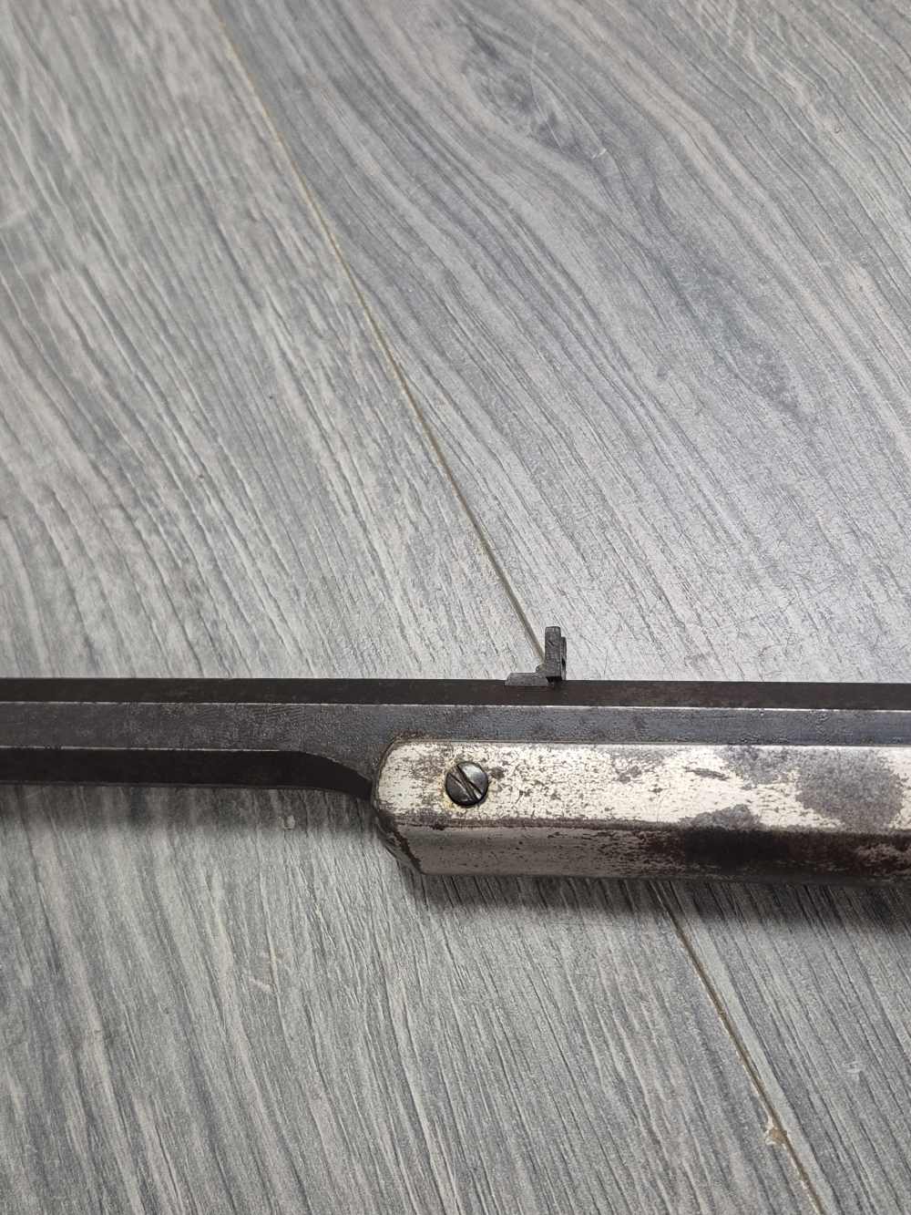 PENNY! FRANK WESSON RIMFIRE CARBINE 1ST MODEL 1859 NICKEL CIVIL WAR SCARCE-img-6