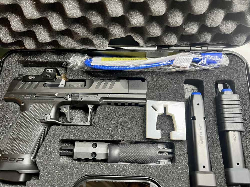 Walther PDP PRO X Compact w/ PMM Comp C&H Red dot, night sights-img-0
