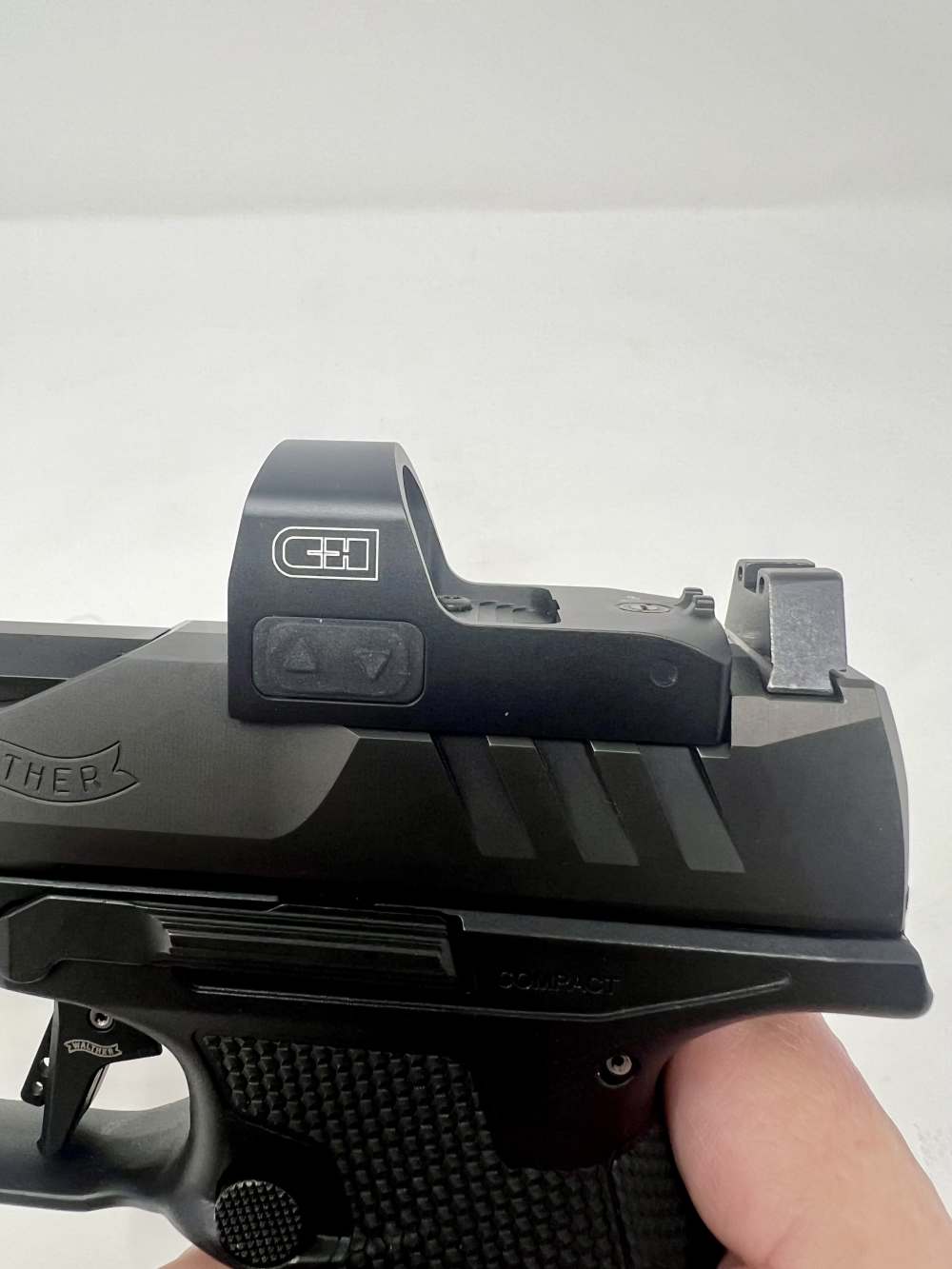 Walther PDP PRO X Compact w/ PMM Comp C&H Red dot, night sights-img-3