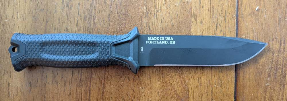 Knife & Expandable Baton Lot (4) – Gerber, MTech, Honshu – Like New-img-1