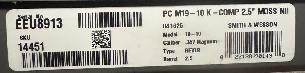 New Smith & Wesson Model 19 Carry Comp Green W/ Holsters and Grips No Lock-img-6