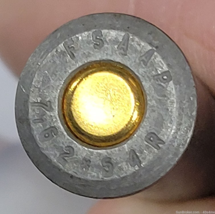 100 rounds 7.62x54r Red Tracer 145gr FMJ new manufacture orange tip-img-2