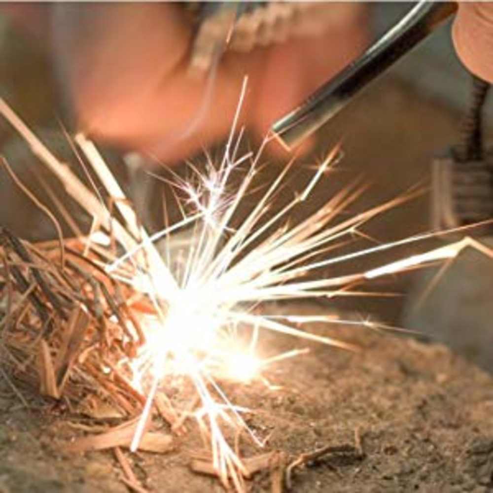 Stainless Hunting Knife Flint Fire Starter -img-2