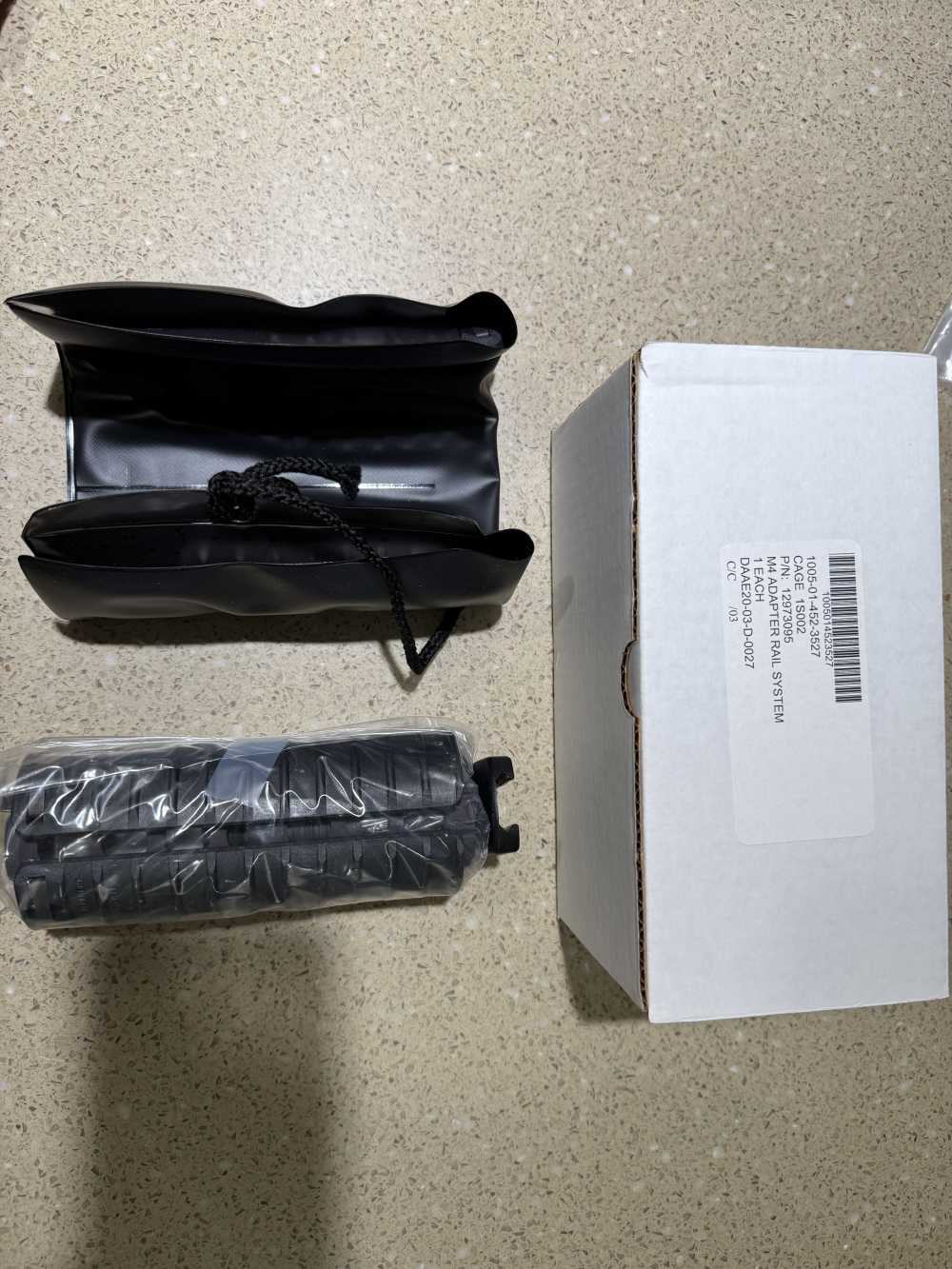 NOS Purple Knights Armament KAC Vero RAS M4 Rail Complete Kit From 2003-img-0