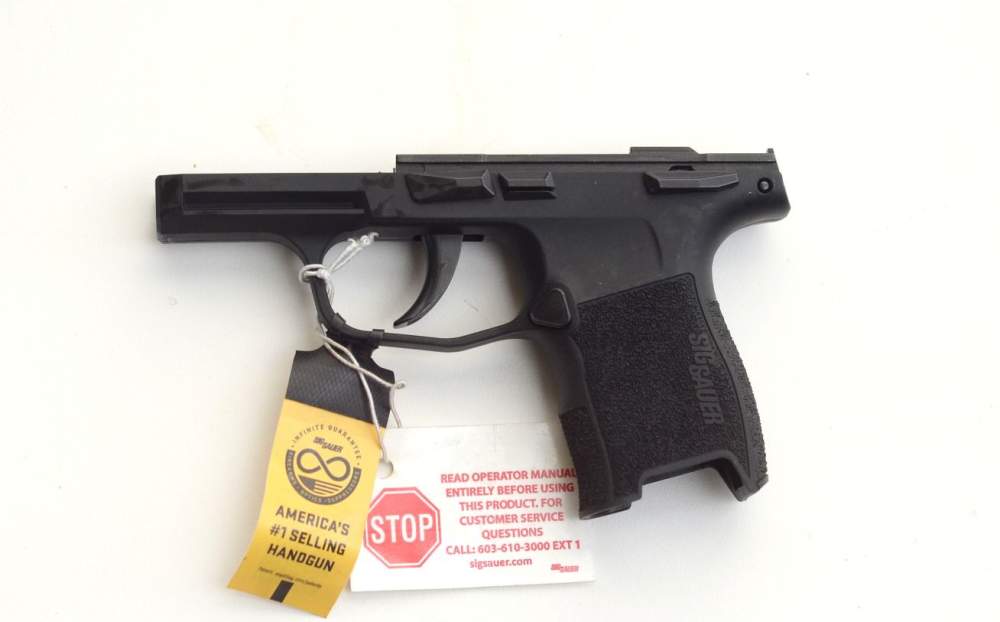 NEW SIG SAUER P365 9MM complete lower receiver frame trigger manual Safety-img-0