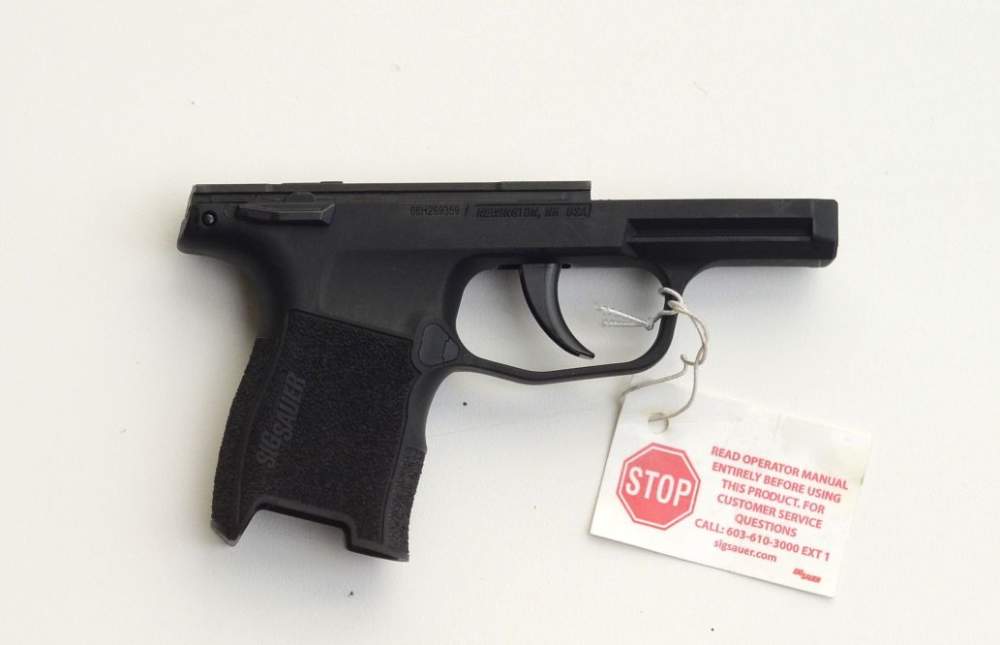 NEW SIG SAUER P365 9MM complete lower receiver frame trigger manual Safety-img-1
