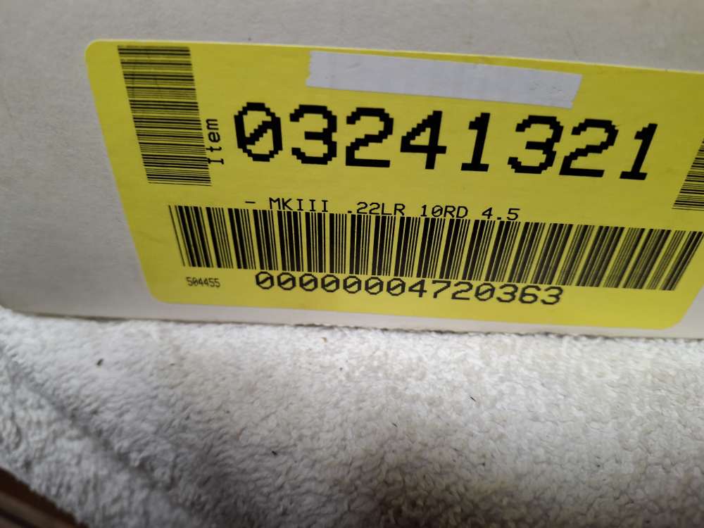 Ruger mark III 22/45 41/2" Bull Barrel-img-5