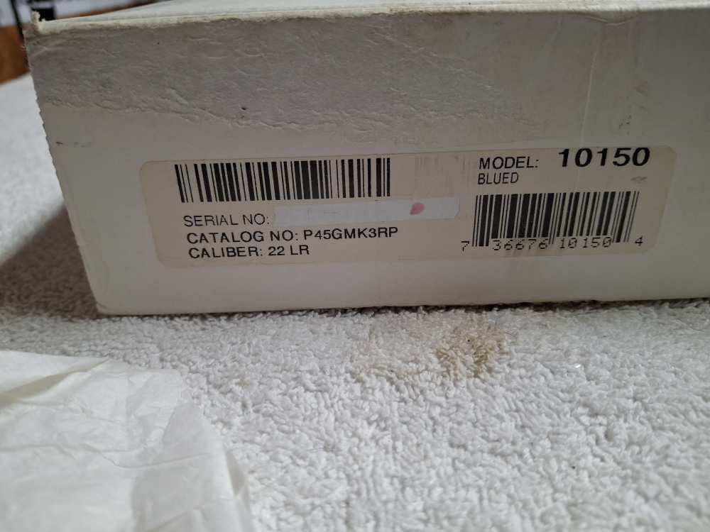 Ruger mark III 22/45 41/2" Bull Barrel-img-4