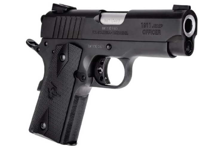 TAURUS 1911 OFFICER 45ACP BK 3.5" AS-img-0