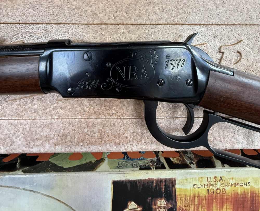WINCHESTER MODEL 1894 NRA CENTENNIAL MUSKET .30-30 WIN – 1871–1971 – BOXED-img-4