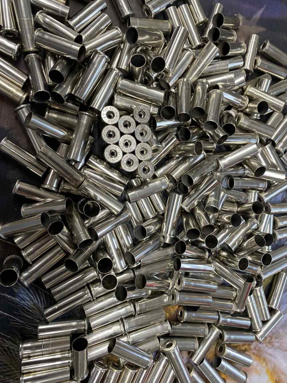 .38 Special Brass  NICKEL, 1x Fired, 100% Processed - 250 Pieces-img-3
