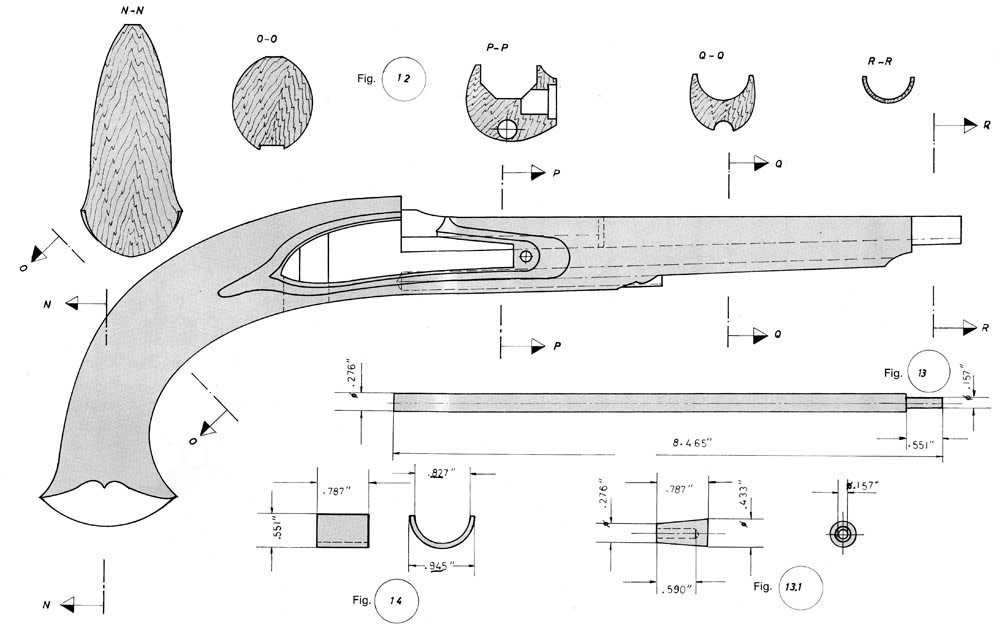 Caplock Percussion Rifle, Pistol Full Plans, Blueprints!-img-2
