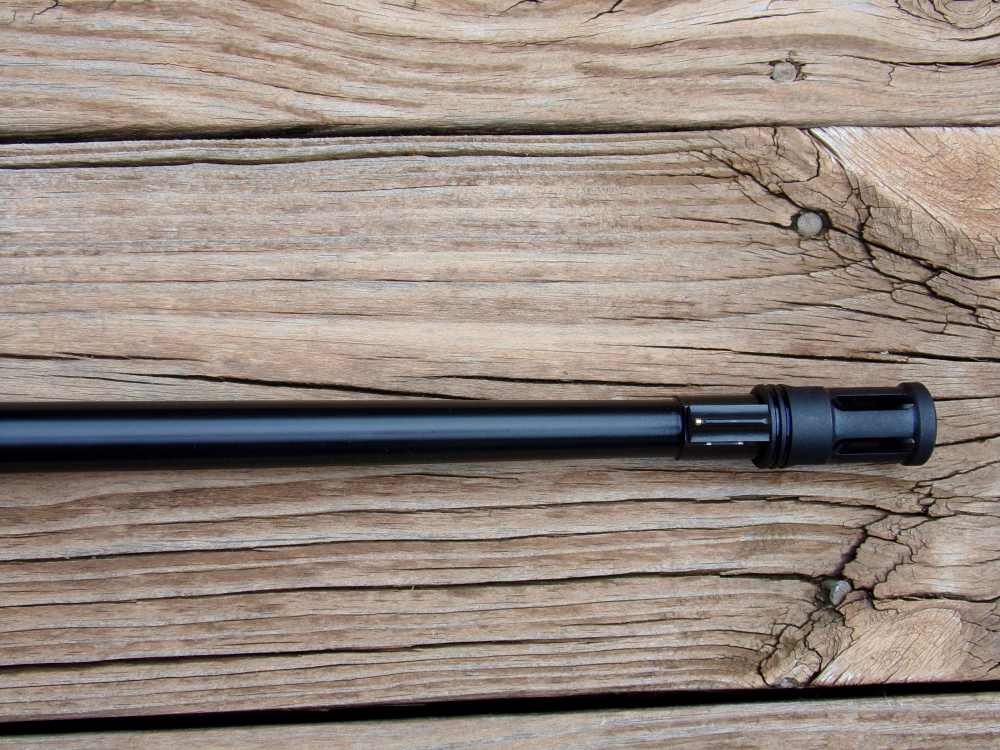 Ruger 10/22 barrel threaded 1/2"x28 , factory OEM 16 1/4" Blued flash hider-img-2