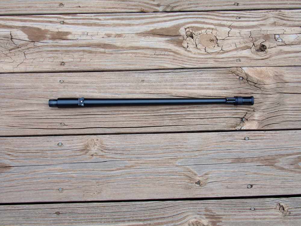 Ruger 10/22 barrel threaded 1/2"x28 , factory OEM 16 1/4" Blued flash hider-img-0