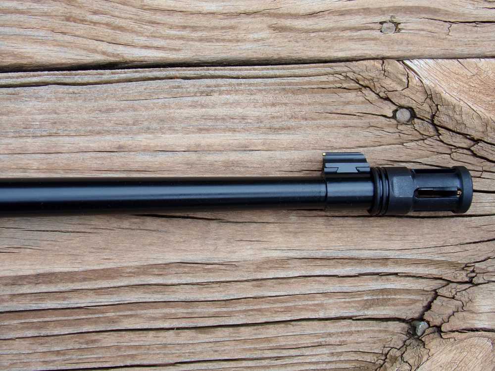 Ruger 10/22 barrel threaded 1/2"x28 , factory OEM 16 1/4" Blued flash hider-img-4