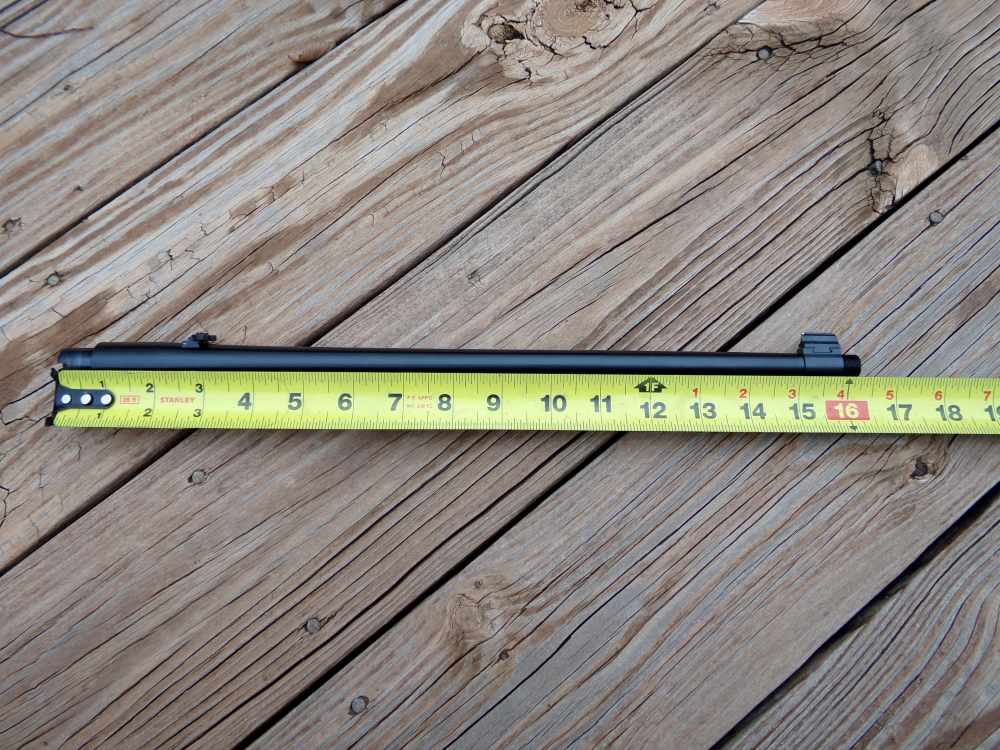 Ruger 10/22 barrel threaded 1/2"x28 , factory OEM 16 1/4" Blued flash hider-img-15