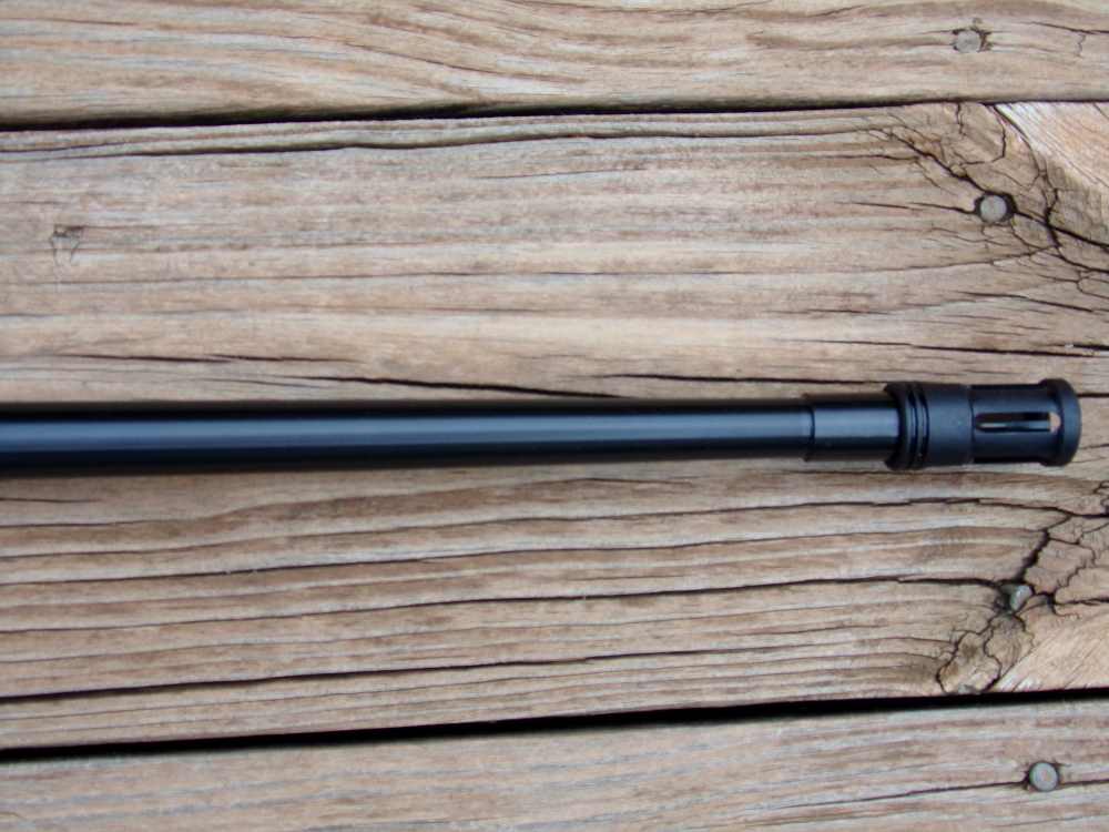 Ruger 10/22 barrel threaded 1/2"x28 , factory OEM 16 1/4" Blued flash hider-img-7