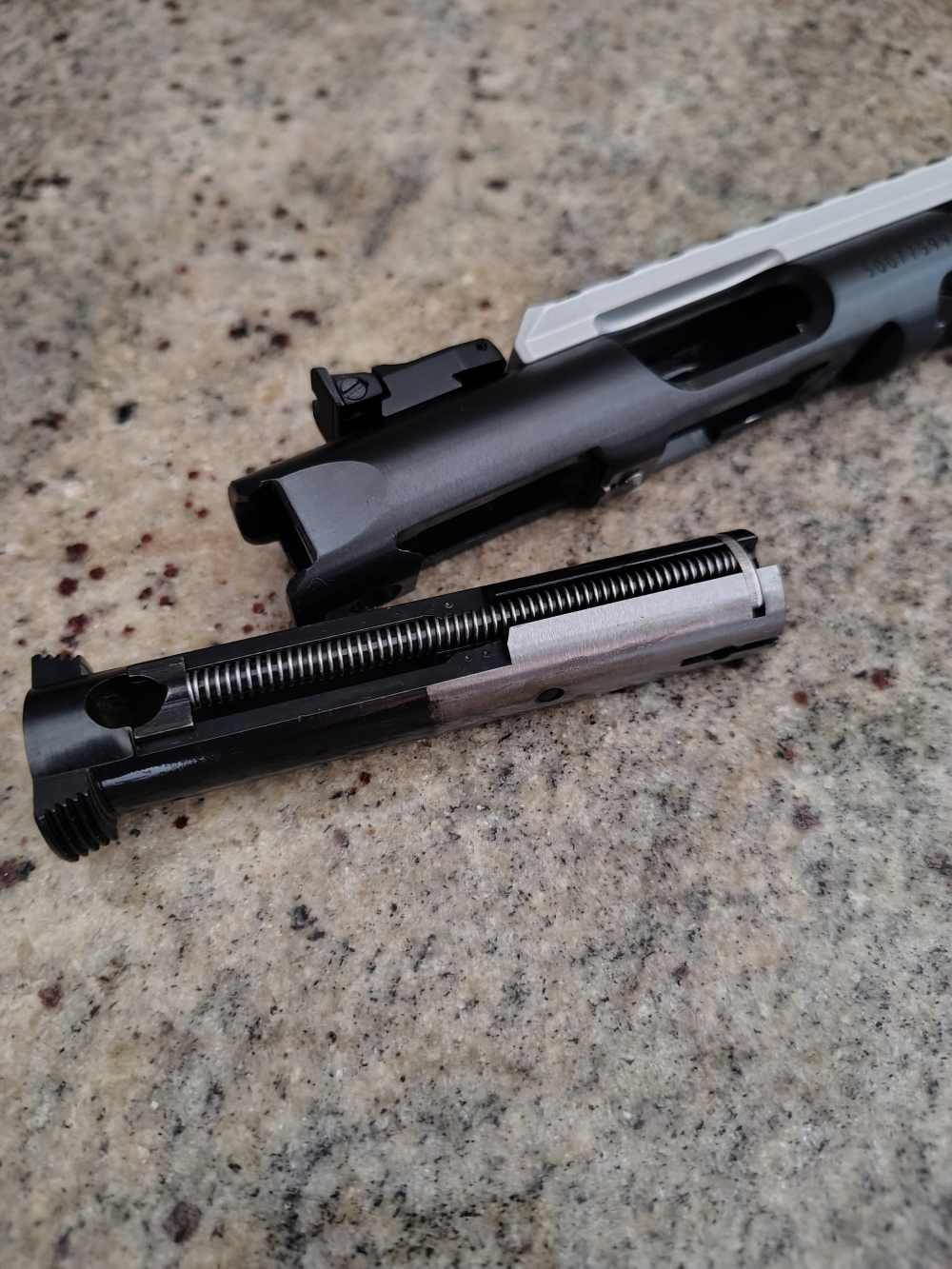 Ruger Mark 4 MK4 MKIV 22/45 4.4" Threaded With Bolt Optic Ready Rail Upper -img-2