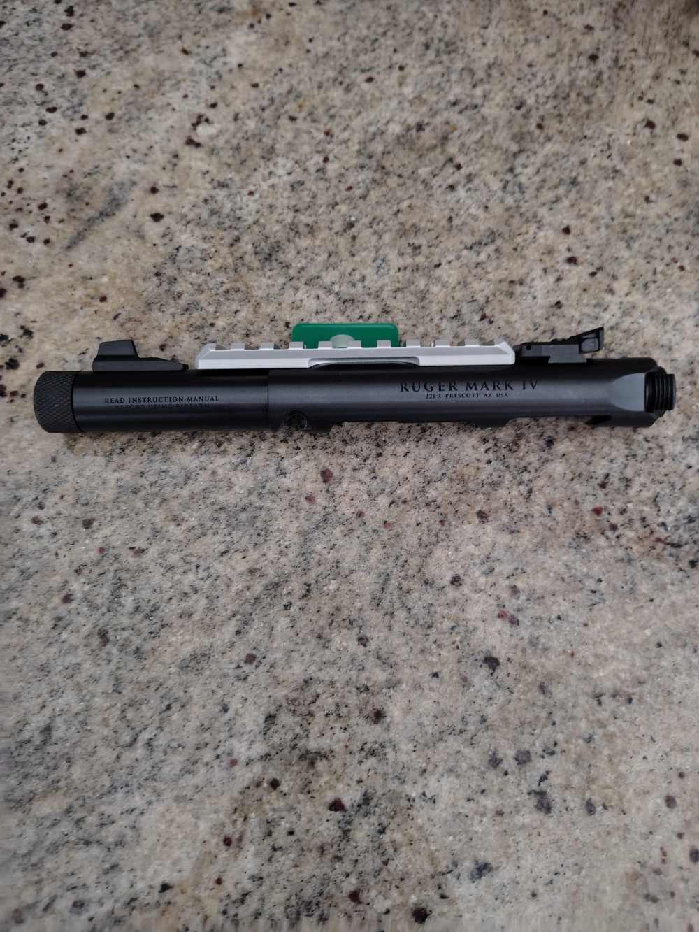Ruger Mark 4 MK4 MKIV 22/45 4.4" Threaded With Bolt Optic Ready Rail Upper -img-3