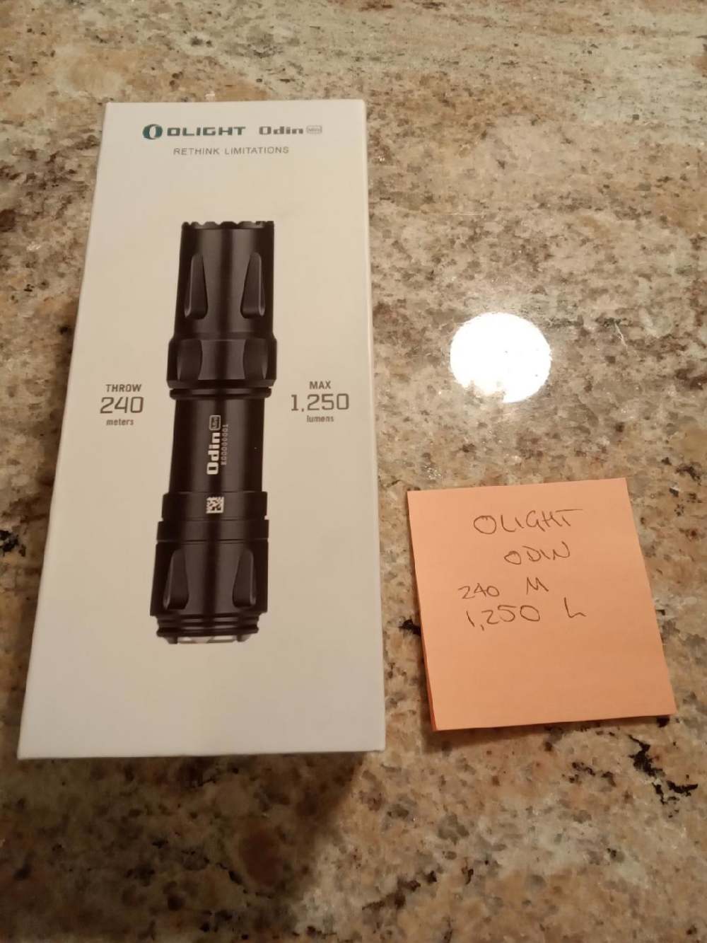 OLight Odin Mini S Rail Mounted Light 1,250 Lumens-img-0