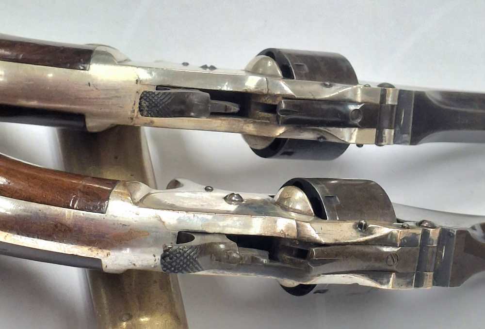 Smith & Wesson No1 2nd issue 22 short 7 shot pair-img-15