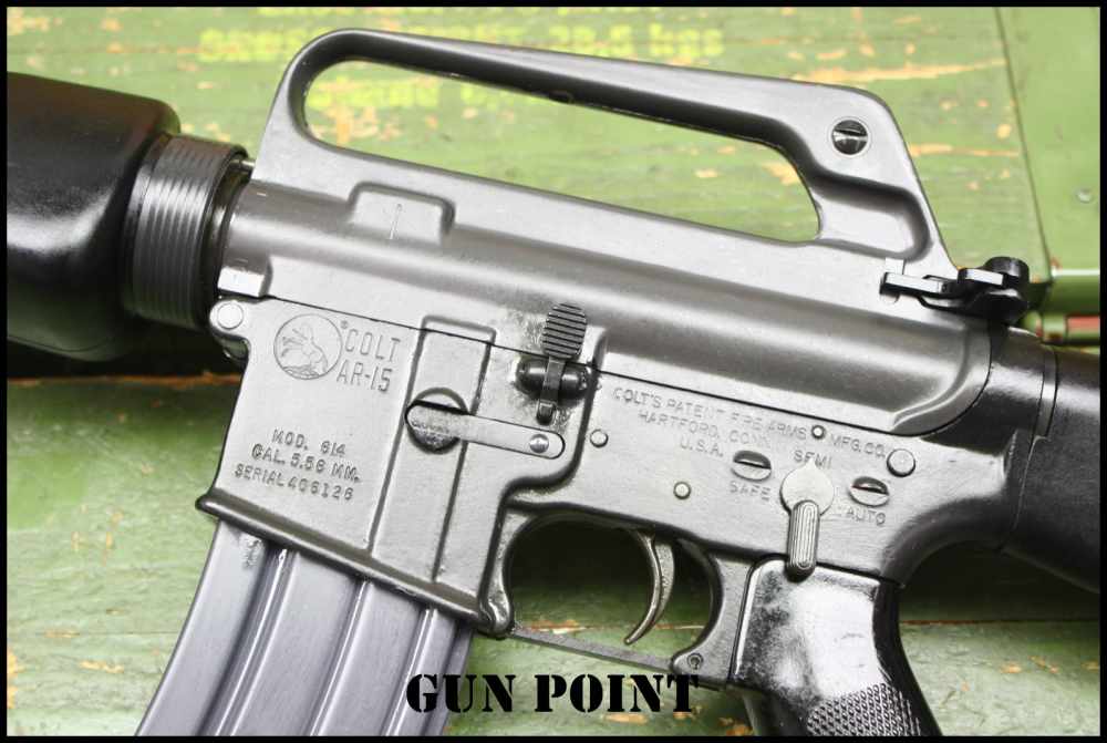 Colt M16 Model 614 Early Production Vietnam Era Superb Condition On Form 3 -img-13