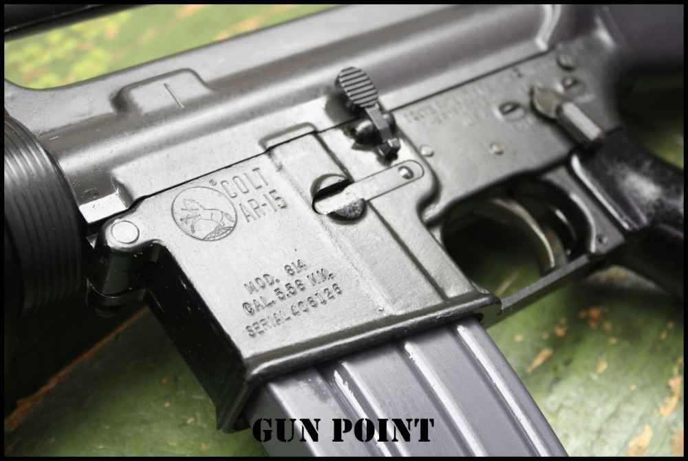 Colt M16 Model 614 Early Production Vietnam Era Superb Condition On Form 3 -img-11