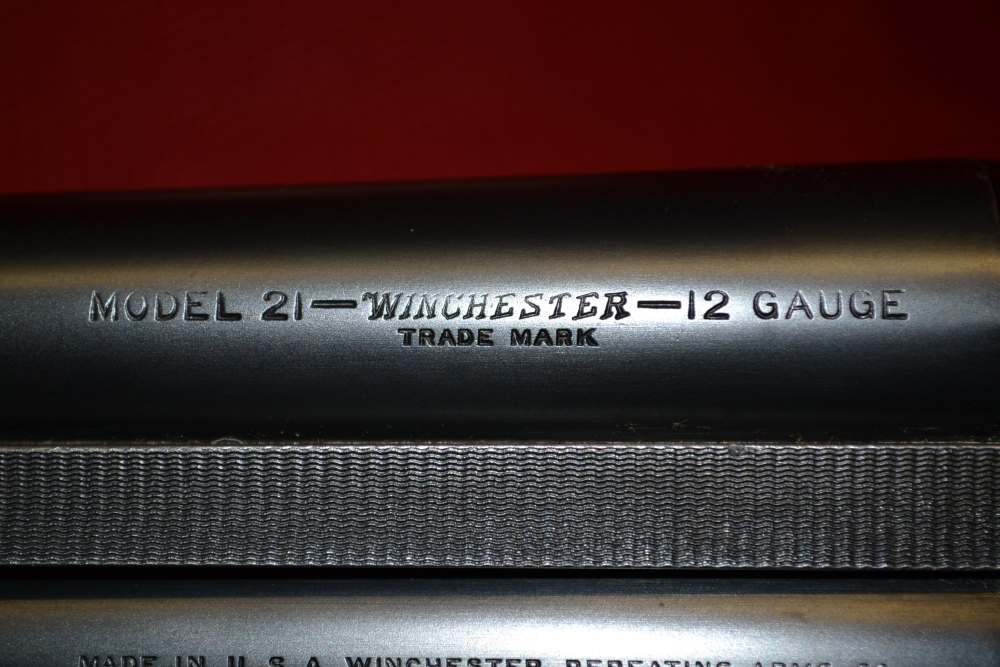 Winchester Model 21 Double Barrel Shotgun 12 Gauge Early production-img-43