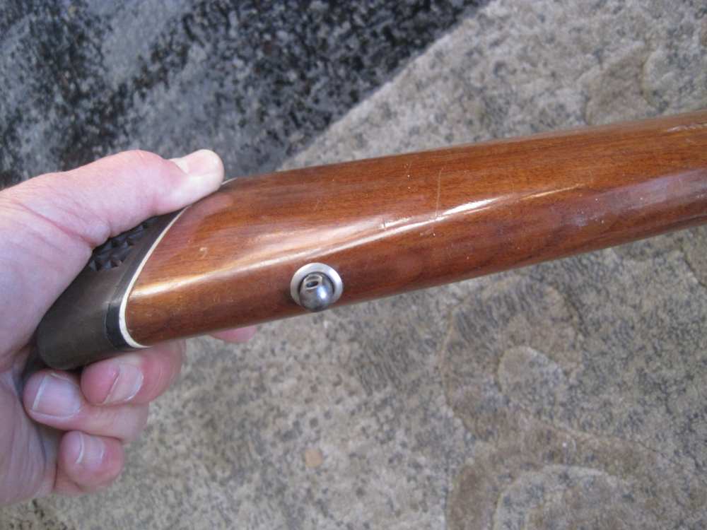 Remington 870 Wingmaster 12 gauge  deer bbl 20 inch  walnut VG w/ scope-img-8