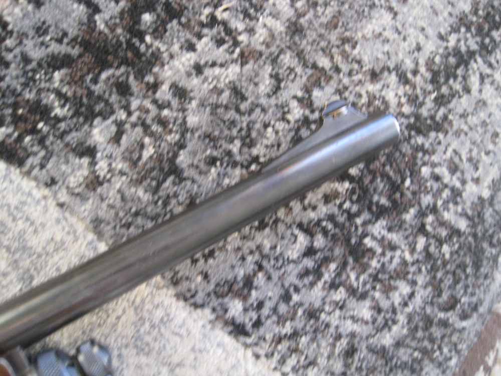 Remington 870 Wingmaster 12 gauge  deer bbl 20 inch  walnut VG w/ scope-img-6