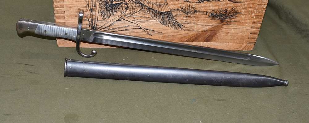 Argentine Model 1891 Rifle Bayonet-img-12