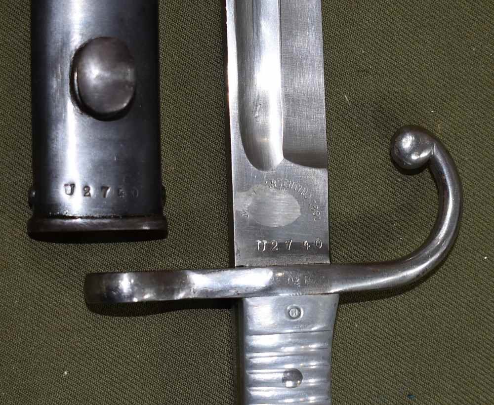 Argentine Model 1891 Rifle Bayonet-img-7