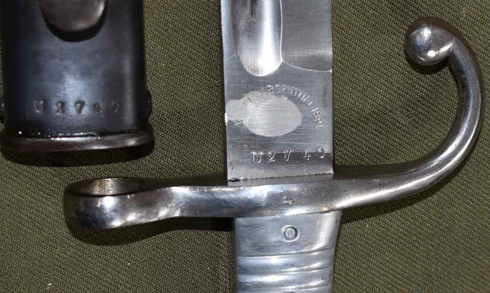 Argentine Model 1891 Rifle Bayonet-img-8