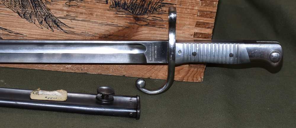 Argentine Model 1891 Rifle Bayonet-img-2