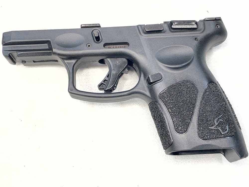 Taurus G3C 9mm complete frame black compact parts build repair-img-1