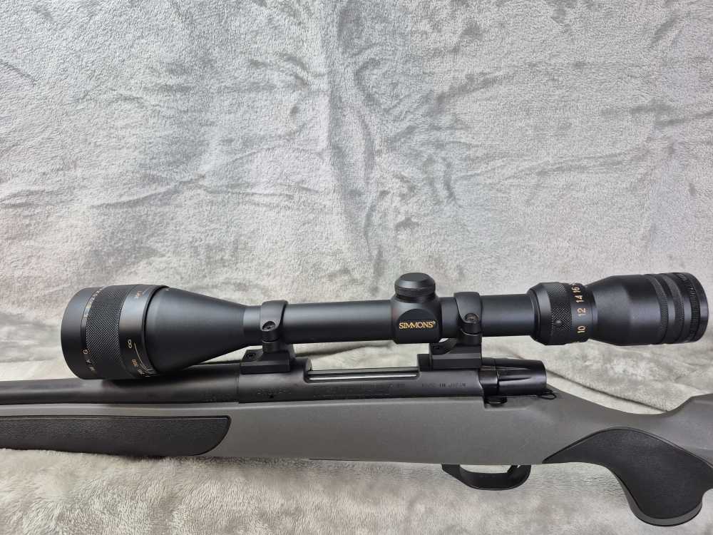 Weatherby Vanguard Synthetic .243 Win Bolt Action Simmons 6.5-20x44 Scope -img-12