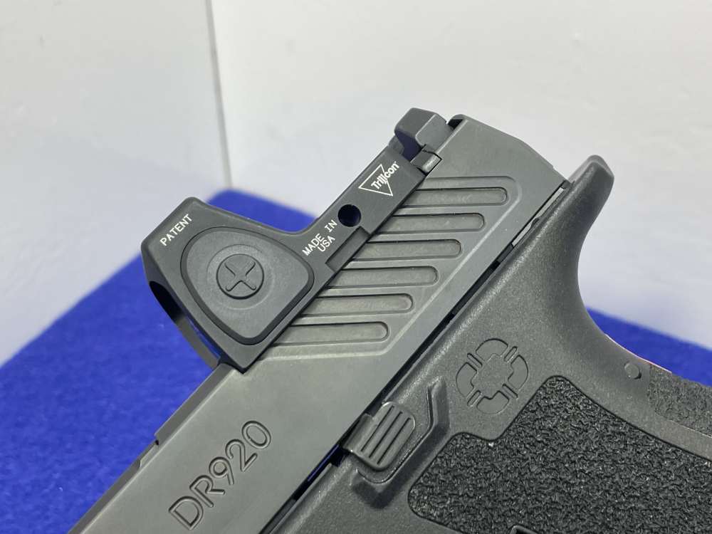 Shadow Systems DR920 9mm 5" Blk *TRIJICON RMR W/ THREADED FLUTED BARREL*-img-10