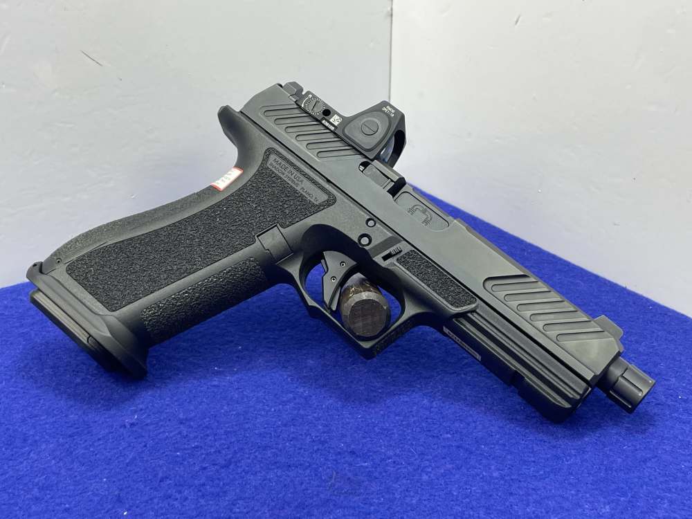 Shadow Systems DR920 9mm 5" Blk *TRIJICON RMR W/ THREADED FLUTED BARREL*-img-15